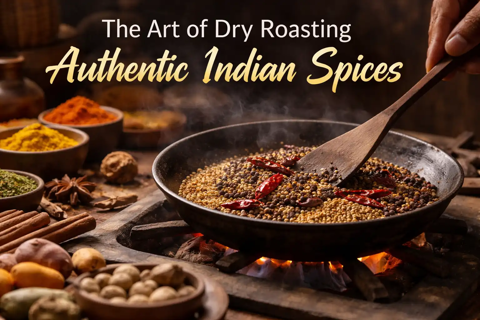 Sauting Authentic Indian Spices