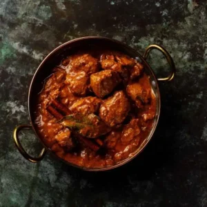 A kadai full of DNachiys Chicken Pickle