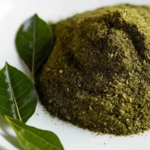 DNachiys Curry Leaves Idli Podi in a plate